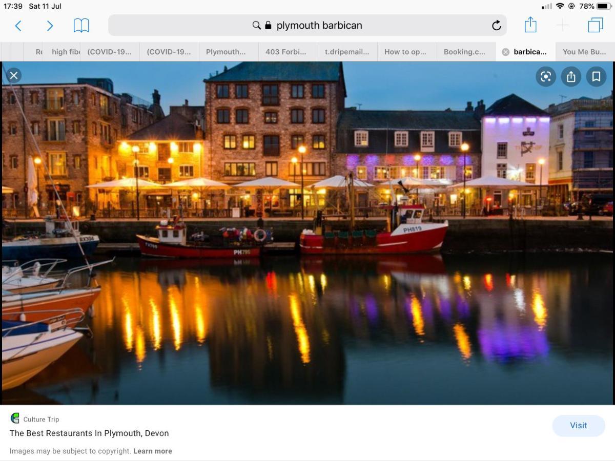 Ferienwohnung Mitre Court - Plymouth Barbican Exterior foto
